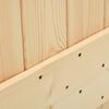 vidaXL Porte NARVIK 85x210 cm bois massif de pin
