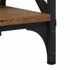 vidaXL Table d'appoint Bois ancien 55 x 38 x 45 cm Bois d'ing&eacute;nierie