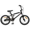 vidaXL BMX 16 Pouces pour 5-8 ans Noir
