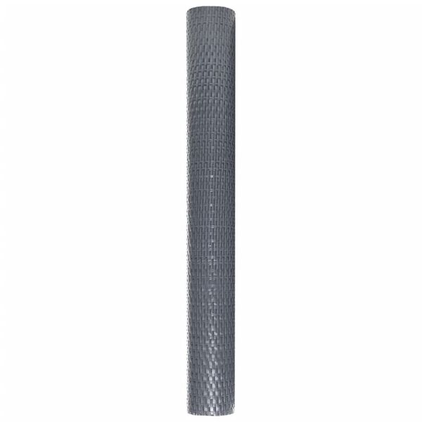 vidaXL Paravent de balcon anthracite 500x80 cm r&eacute;sine tress&eacute;e