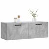 vidaXL Armoire murale gris b&eacute;ton 100x36,5x35 cm bois d'ing&eacute;nierie