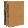 vidaXL Buffets avec tiroir Corona 2 pcs Bois Ancien 59 x 39 x 80 cm