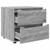 vidaXL Armoire de rangement Gris Sonoma 60 x 48 x 57 cm