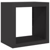 vidaXL Portant de bois de chauffage noir 60x40x60 cm acier