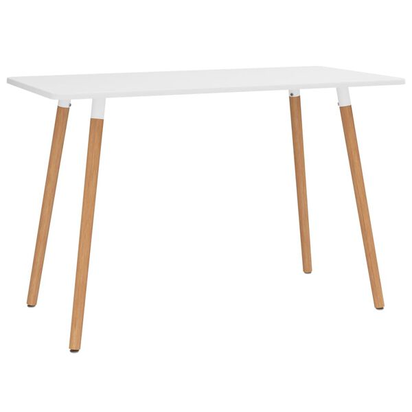 vidaXL Ensemble de salle &agrave; manger 5 pcs Rouge