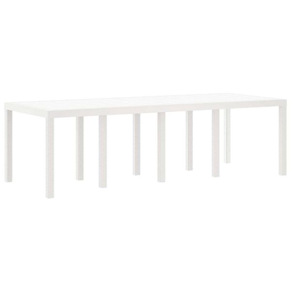 vidaXL Ensemble de salle &agrave; manger pour jardin 9 pcs Gris clair