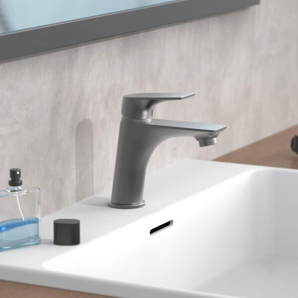 SCH&Uuml;TTE Mitigeur de lavabo BOSTON graphite mat