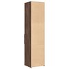 vidaXL Buffet haut ch&ecirc;ne marron 45x42,5x185 cm bois d'ing&eacute;nierie