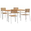 vidaXL Ensemble de salle &agrave; manger pour jardin 5 pc