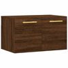 vidaXL Armoire murale Ch&ecirc;ne marron 60x36,5x35 cm Bois d'ing&eacute;nierie