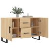 vidaXL Buffet ch&ecirc;ne sonoma 100x36x60 cm bois d'ing&eacute;nierie