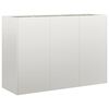 vidaXL Jardini&egrave;re 120x40x80 cm acier inoxydable