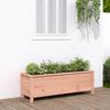 vidaXL Lit sur&eacute;lev&eacute; de jardin 119,5x40x39 cm bois douglas massif