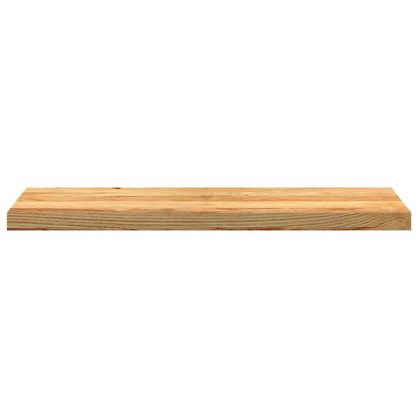 vidaXL Appuis de fen&ecirc;tre 2 pcs marron clair bois de ch&ecirc;ne massif
