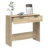 vidaXL Table console Chêne sonoma 90x36x75 cm Bois d'ingénierie