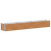vidaXL Jardini&egrave;re sur&eacute;lev&eacute;e Marron Clair 290 x 50 x 36 cm