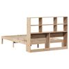 vidaXL Lit biblioth&egrave;que sans matelas 160x200 cm bois massif de pin
