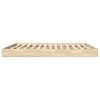 vidaXL Cadre de lit sans matelas ch&ecirc;ne sonoma 180x200 cm