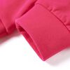 Sweatshirt pour enfants rose vif 128