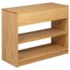 vidaXL Table console SAUDA ch&ecirc;ne 89,5x36,5x73 cm bois de pin massif