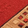vidaXL Tapis de couloir Support de gel Rouge 67x120 cm