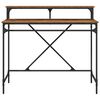 vidaXL Bureau Bois Ancien 100 x 50 x 90 cm Bois d'ing&eacute;nierie