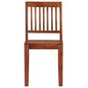vidaXL Chaises &agrave; manger lot de 2 bois solide de manguier