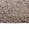 vidaXL Tapis shaggy &agrave; poils longs Beige 160x230 cm