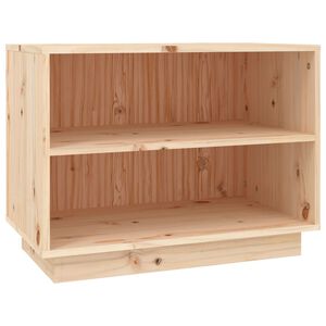 vidaXL Armoire &agrave; chaussures 60x34x45 cm Bois de pin massif