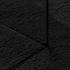 vidaXL Tapis HUARTE &agrave; poils courts doux et lavable noir 200x200 cm