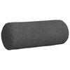 vidaXL Coussins d'accent 2 pcs Gris foncé Ø 15 x 40 cm