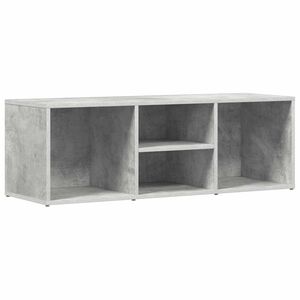 vidaXL Banc &agrave; chaussures Gris b&eacute;ton 102x35x35 cm Agglom&eacute;r&eacute;