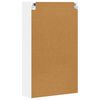 vidaXL Armoire suspendue Blanc 59 x 20 x 100 cm Bois d'ing&eacute;nierie