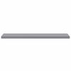 vidaXL &Eacute;tag&egrave;res murales flottantes 4 pcs gris 120x23,5x3,8 cm MDF