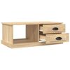 vidaXL Table basse Ch&ecirc;ne sonoma 90x50x35 cm Bois d'ing&eacute;nierie