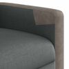 vidaXL Fauteuil inclinable &eacute;lectrique Gris fonc&eacute; Tissu