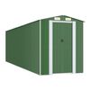 vidaXL Abri de jardin Vert 192x689x223 cm Acier galvanis&eacute;