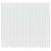 vidaXL Rideau en Dentelle Floral Blanc 280 x 500 cm Polyester