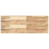 vidaXL &Eacute;tag&egrave;res flottantes 2 pcs 100x30x4 cm acacia massif non trait&eacute;