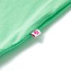 T-shirt pour enfants vert clair 128