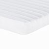 vidaXL Lit de jour avec gigogne et matelas gris clair 100x200 cm tissu