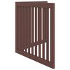 vidaXL Barri&egrave;re pour chien pliable 2 panneaux 160 cm bois de peuplier