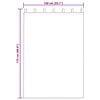 vidaXL Rideaux en velours 2 pcs Rouge bordeaux 175 x 140 cm Velours