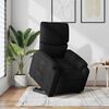 vidaXL Fauteuil inclinable &eacute;lectrique noir tissu