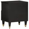 vidaXL Tables de chevet 2 pcs 40x33x46 cm Bois de manguier solide