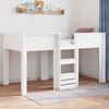 vidaXL Lit Superpos&eacute; pour Enfants Blanc 100 x 200 cm Bois d'ing&eacute;nierie