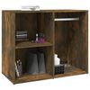 vidaXL Armoire de dressing Ch&ecirc;ne fum&eacute; 80x40x65 cm Bois d'ing&eacute;nierie