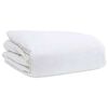 vidaXL Couette Blanc 200 x 200 cm Plume