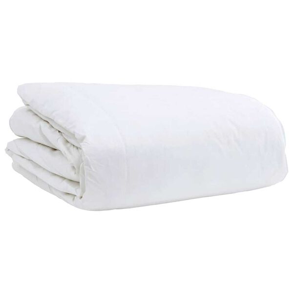 vidaXL Couette Blanc 200 x 200 cm Plume
