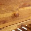 vidaXL Armoire de jardin Naturel 93 x 41,5 x 98cm Bois d'Acacia Massif